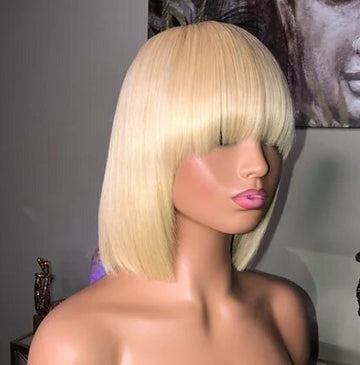 Short Student Hair Bobo Ladies Short Straight Hair