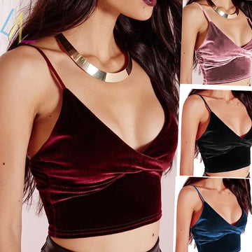 Crop Top Camis Shirt Tank Women